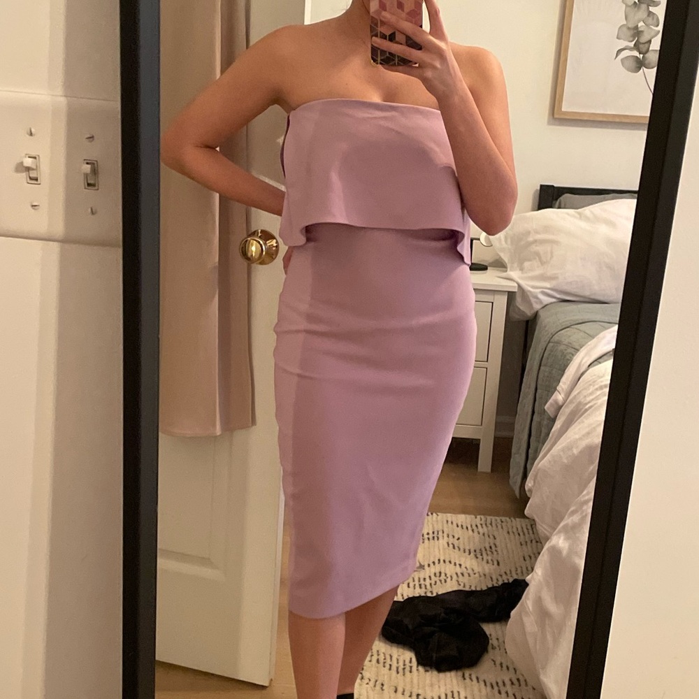 NWT LIKELY DRIGGS DRESS PURPLE